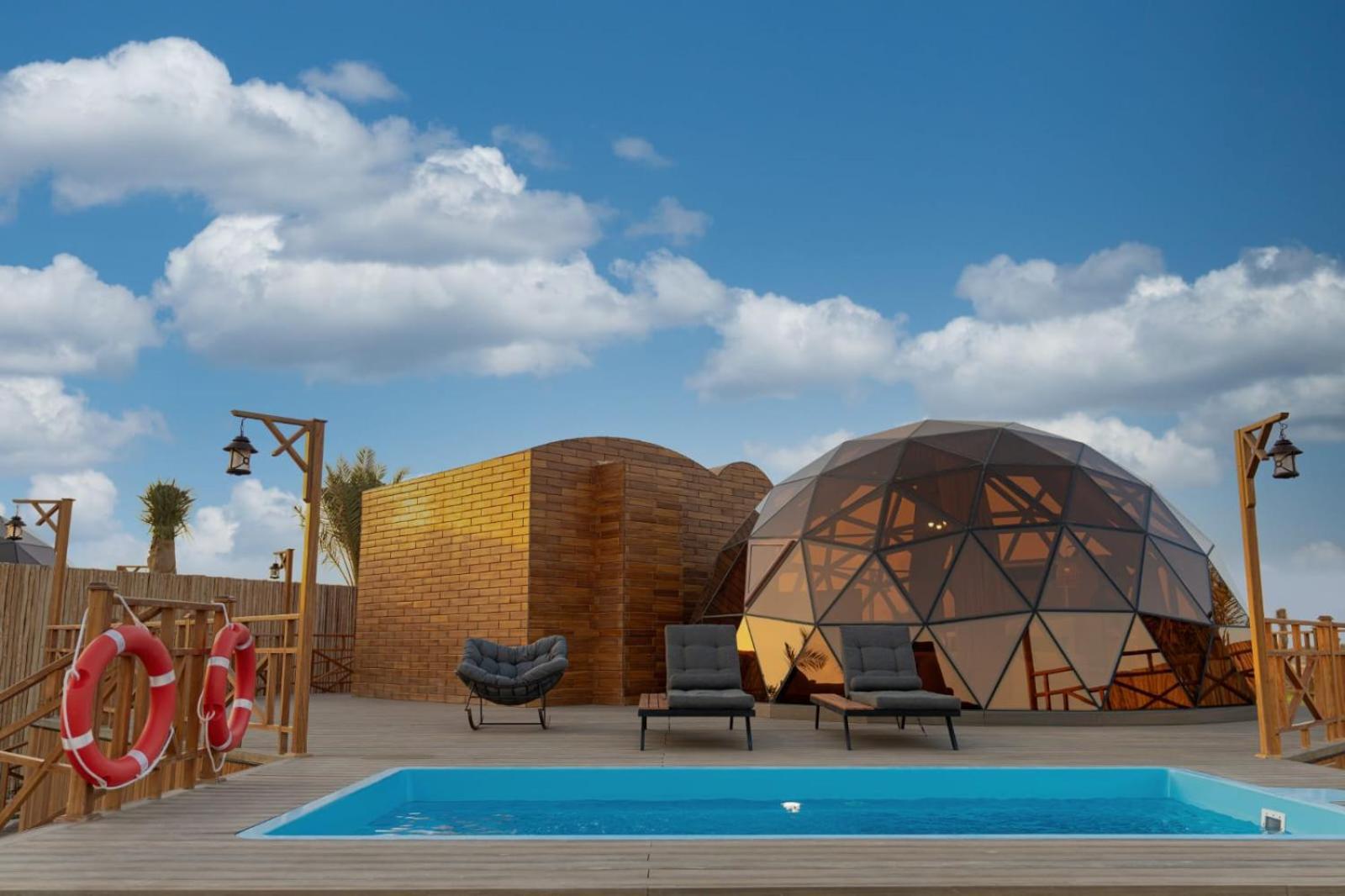 Al Marmoom Oasis Luxury Experiential Desert Resort ドバイ エクステリア 写真