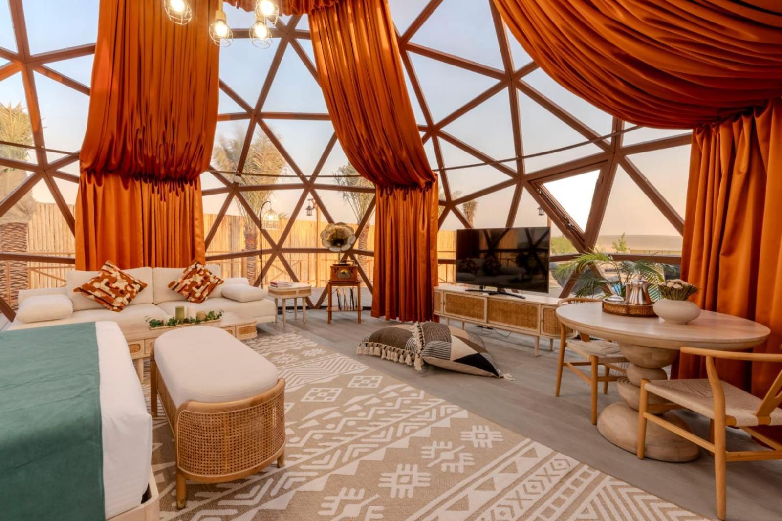 Al Marmoom Oasis Luxury Experiential Desert Resort ドバイ エクステリア 写真